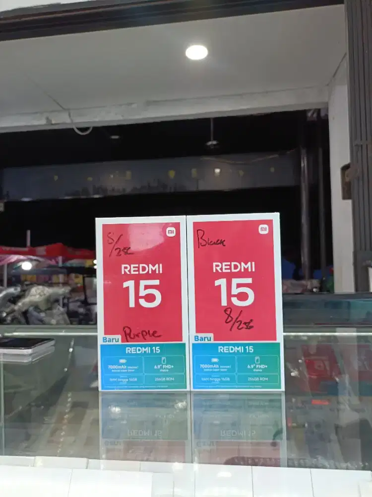 Redmi 15 (8/256) GB Baru Resmi Xiaomi²
