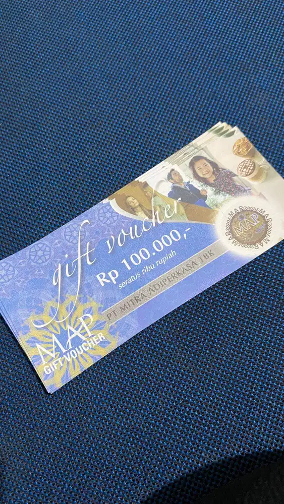Voucher MAP isi 500.000