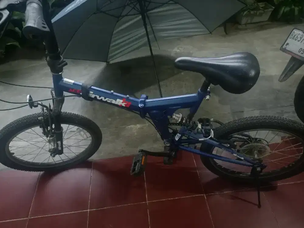 ACE Airwalk Sepeda Lipat Suspensi 7 Speed