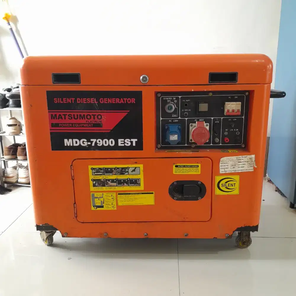 Mesin Jenset Matsumoto MDG-7900 EST