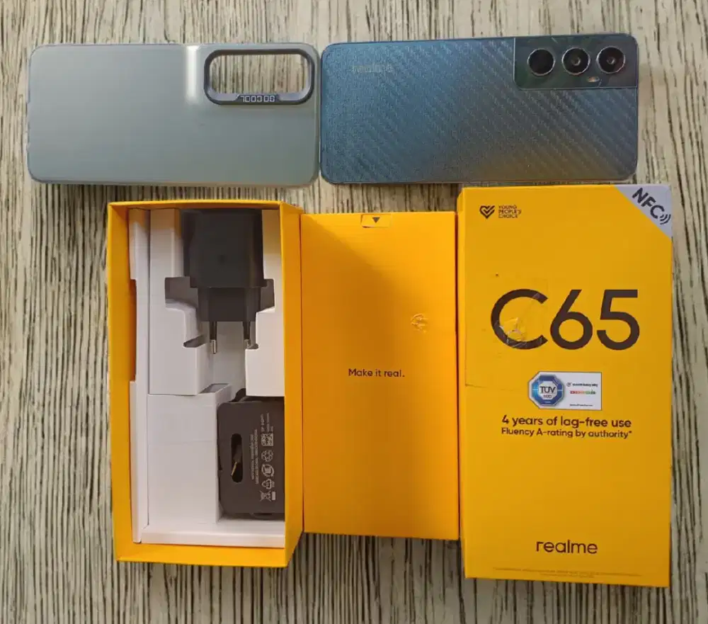 Realme c65 nfc ram 8+16/128 fulset
