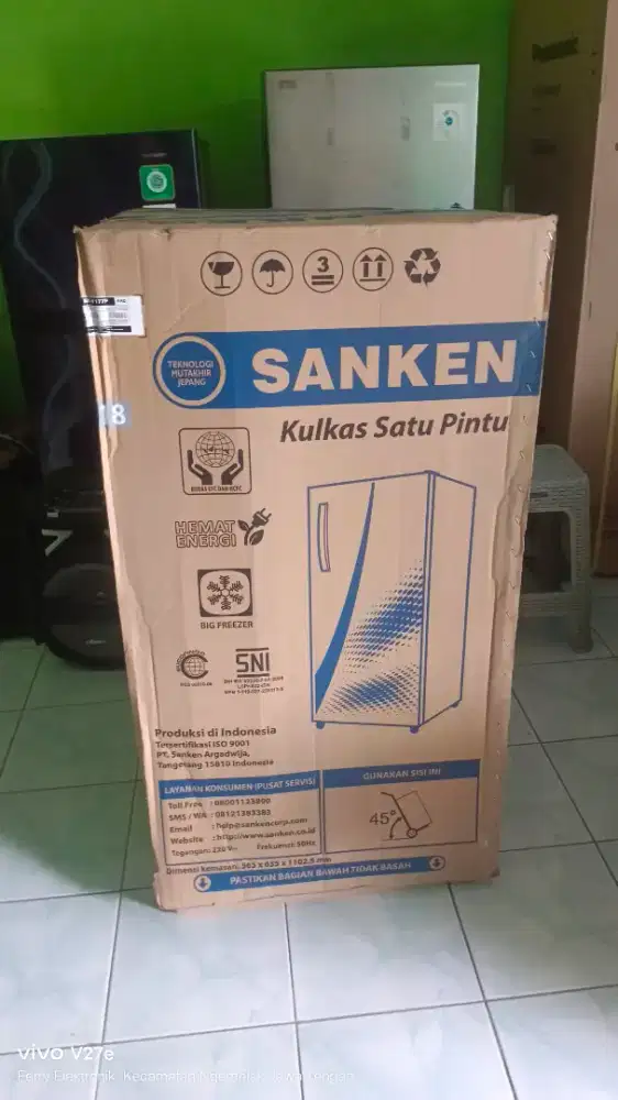 Kulkas Sanken 1 pintu