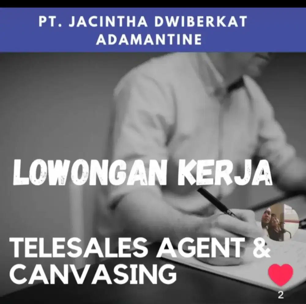 Lowongan kerja telesales