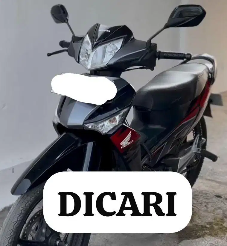 Di Cari Supra X 125 Double Disk DD Tahun 2008 Ke Atas Supra X 2010