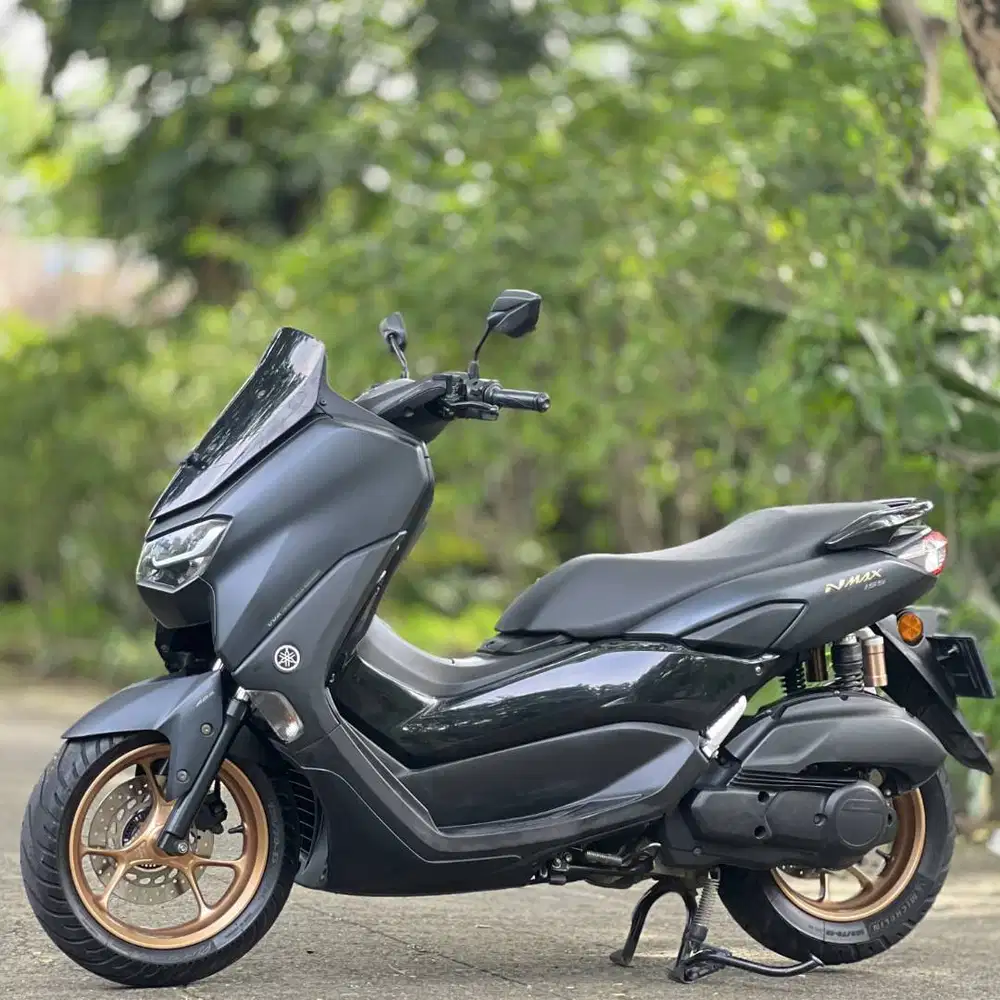 YAMAHA NMAX 155 ABS KEYLESS 2021 BLACK KM LOW PAJAK PANJANG SIAP JALAN