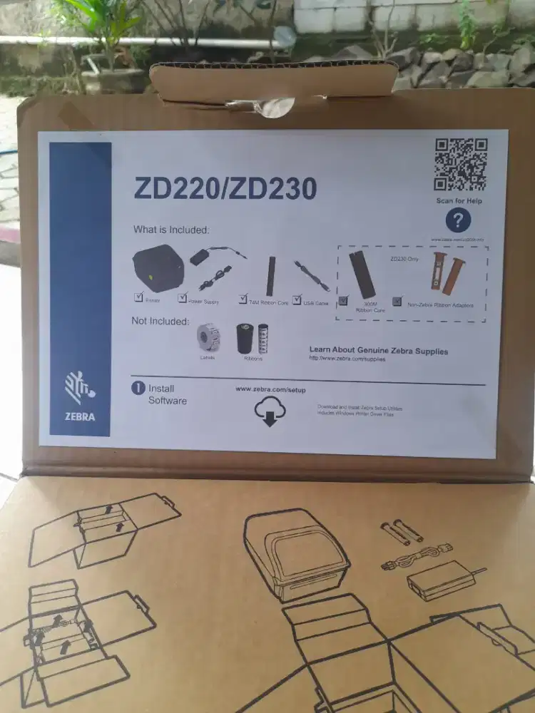 Printer thermal Zebra ZD220