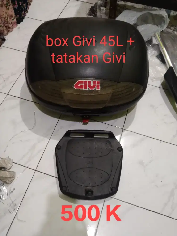 Box Givi 45L cocok buat Nmax, Body Jupiter MX dan Nmax new