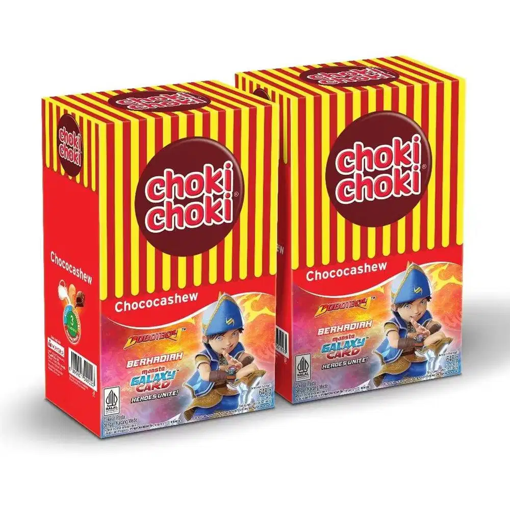 Choki Choki Chococashew (20 Pcs) Boboiboy Galaxy Card