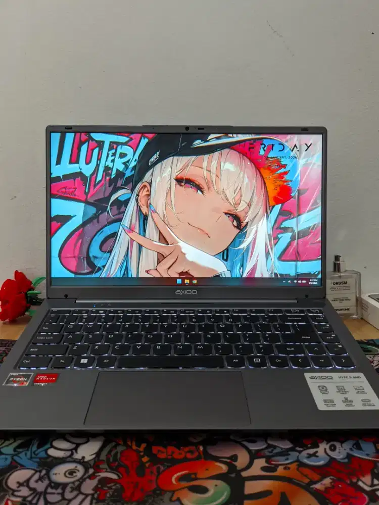 Laptop Axioo Hype5 AMD Ryzen BU MURAH!