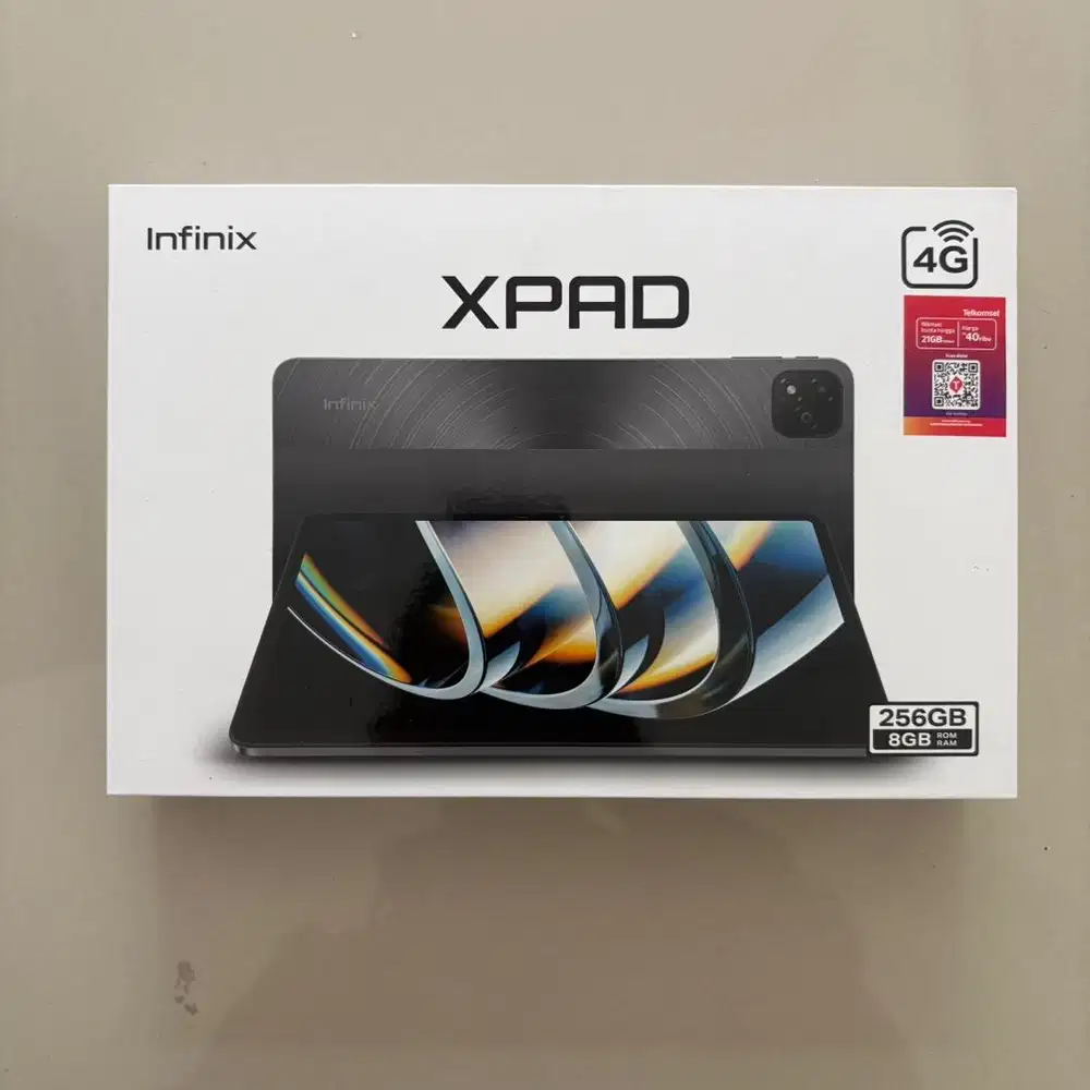 Infinix XPAD 4G 8/256 fullset mulus