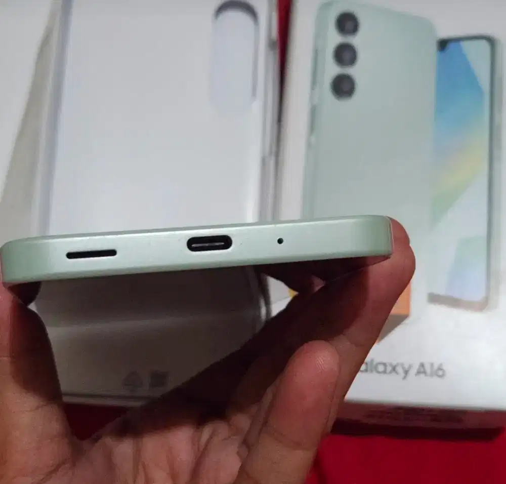 Jual hp SAMSUNG A16 grns resmi  panjang sampai okt 2026 siap pakai