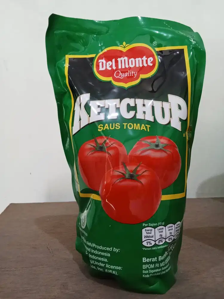 Delmonte Saus Tomat Pouch 1 KG