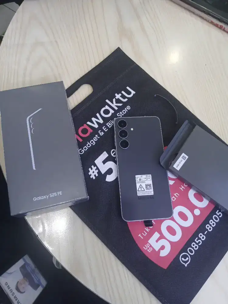 SAMSUNG S25 FE 8/256GB, NEW SEGEL DAN KREDIT DP 0