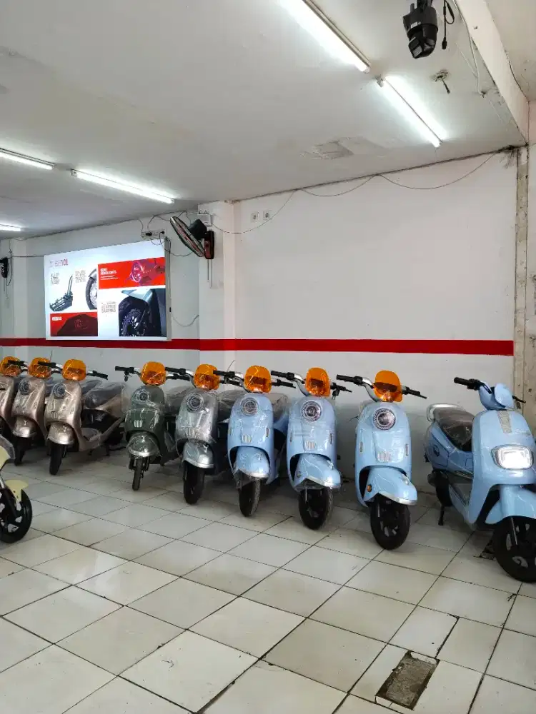 Sepedah listrik batrei lithium uwinfly T65L