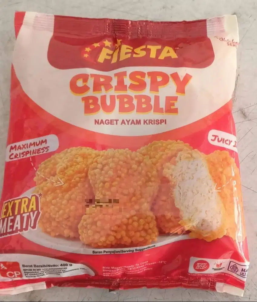 Fiesta Crispy Bubble Nugget 400 Gram