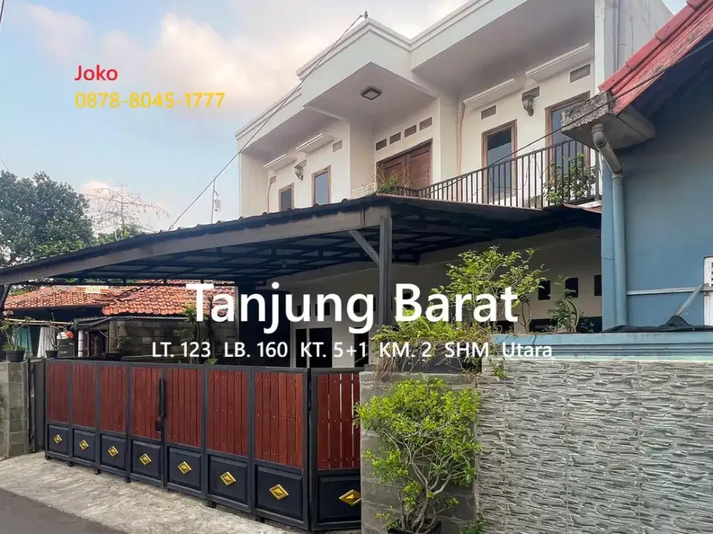 Rumah Cantik 2 Lt dkt AEON Tanjung Barat, Jakarta Selatan