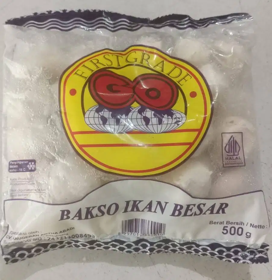 GO Bakso Ikan Besar 500 Gram