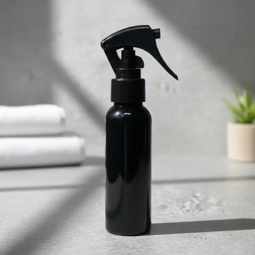 [BISA COD] Isi 7pcs Tutup Botol Spray Trigger Hitam 100ml 150ml 250ml