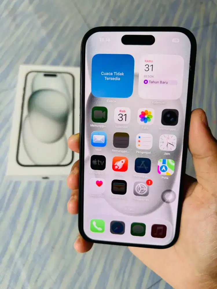 IPHONE 15 128 GB RESMI IBOX MULUS