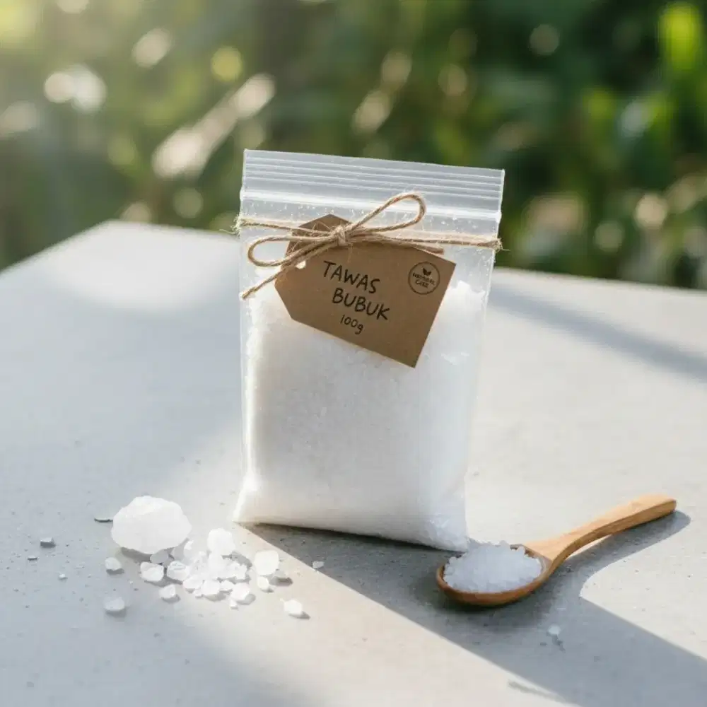Batu Tawas Bubuk Multifungsi Penjernih Air 100gr