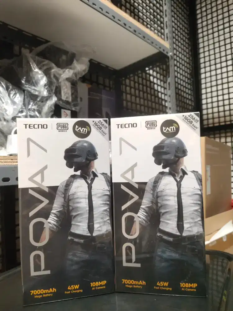 Tecno pova 7 4G 8GB+8GB / 256GB - Bisa Cicilan