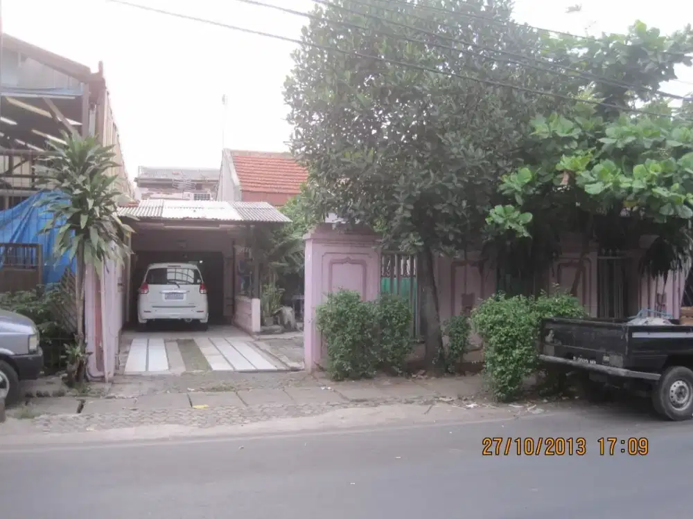 Di Jual rumah murah cocok Untuk Tempat usaha di Jalan Raya Penggilingan