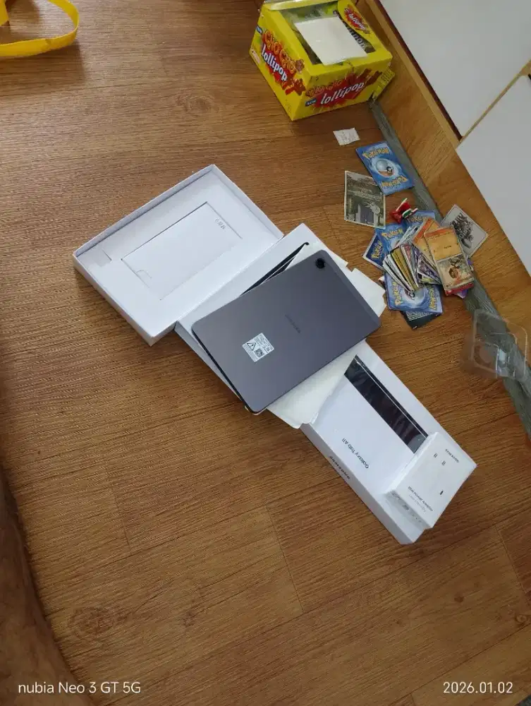 Samsung TAB A11 include adaptor mulus 100% fullset ori