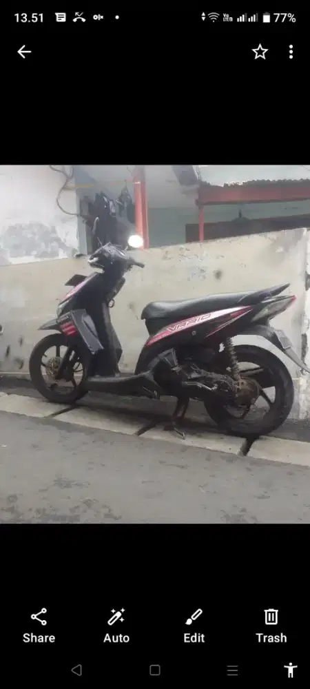 Di jual honda vario carbu thn2008