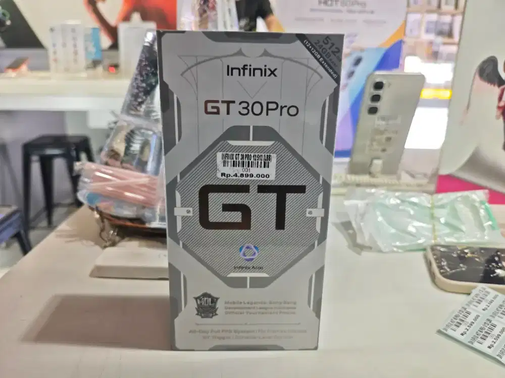 INFINIX GT 30 PRO 5G RAM 12+12/512GB ATLANTIS DAHSYAT
