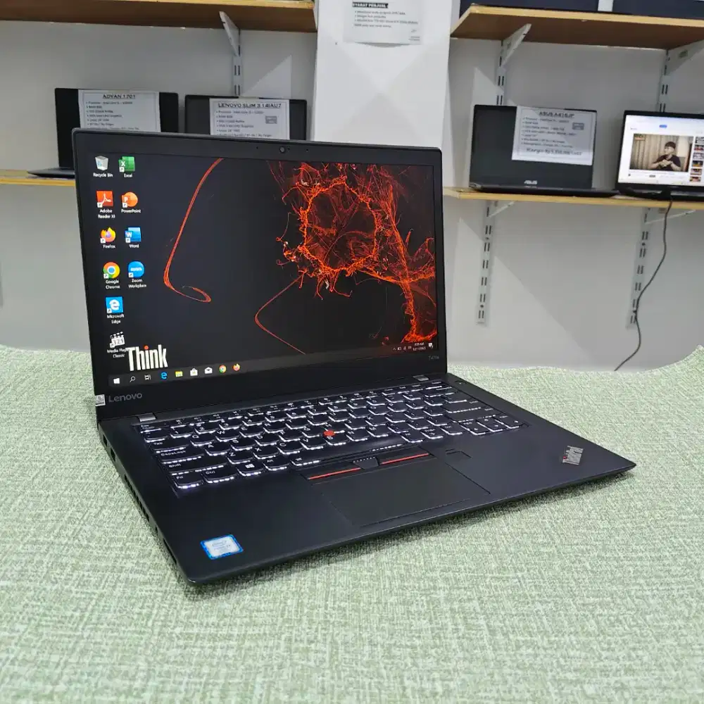 Laptop Second THINKPAD T470s Intel Core I7-6600U (8GB/SSD 256GB)