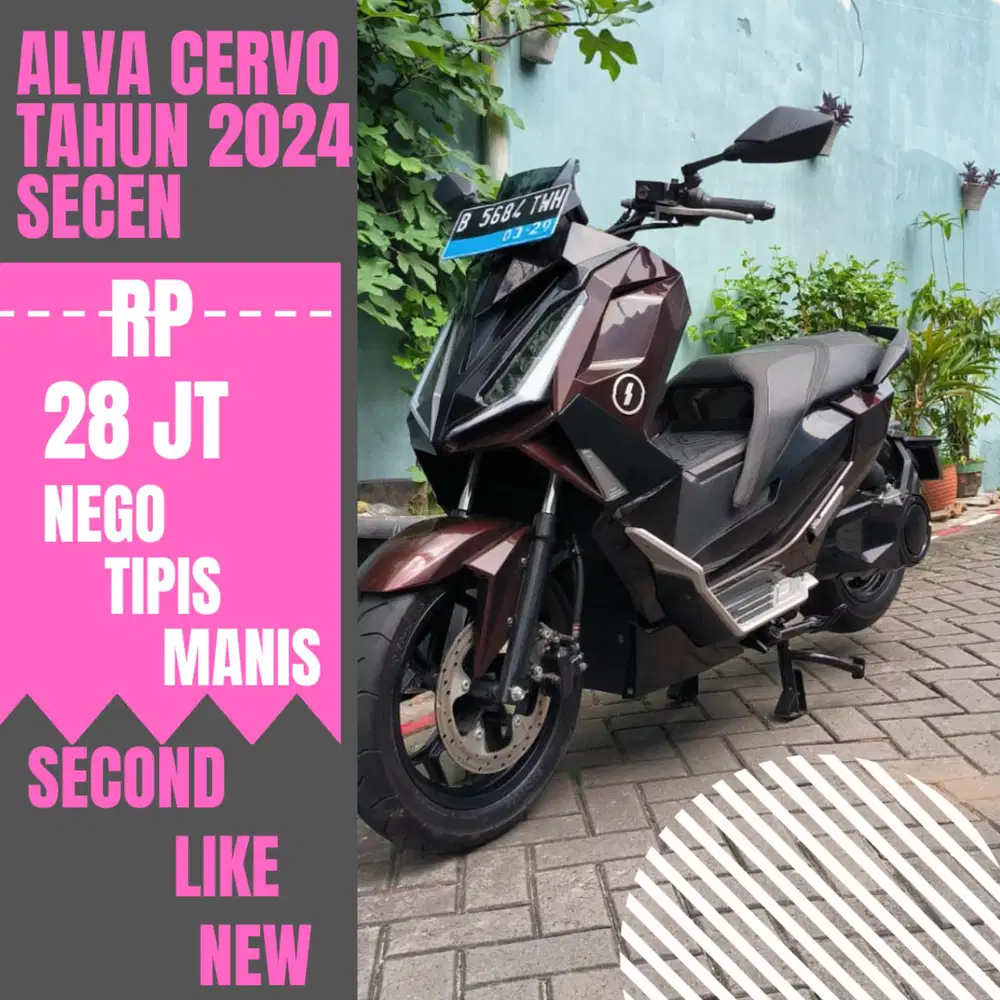 MOTOR LISTRIK ALVA CERVO THN 2024