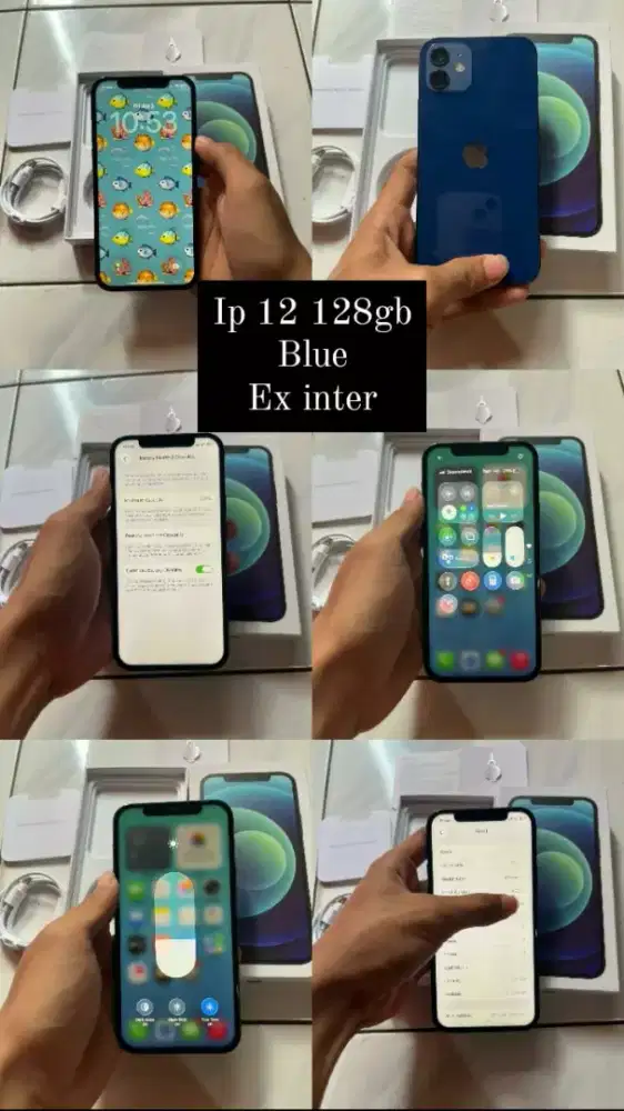 Ip 12 128gb Blue