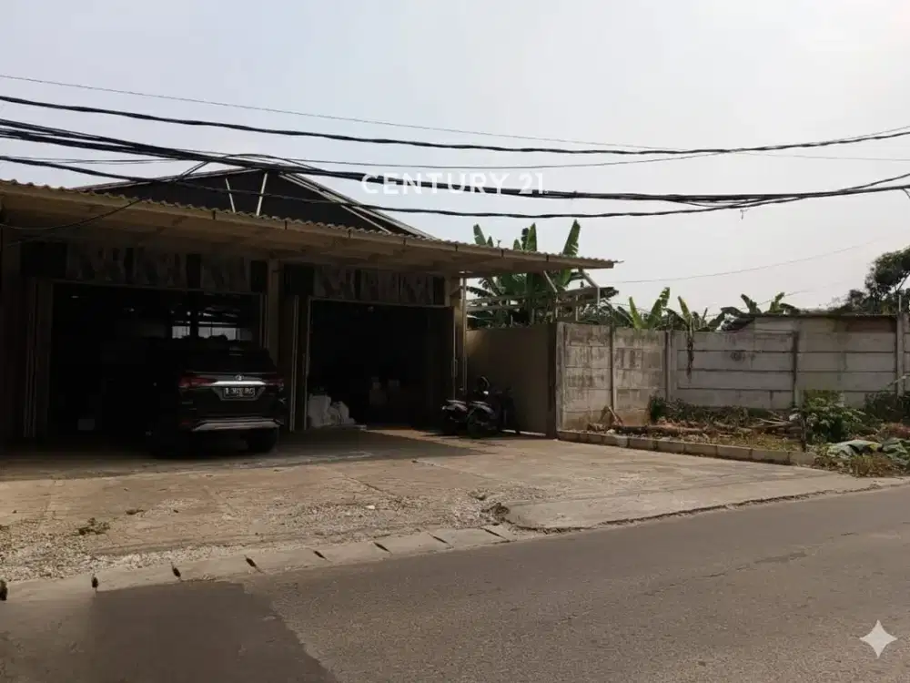 Dijual Cepat Gudang Untuk Usaha Dan Tanah Datar Siap Bangun