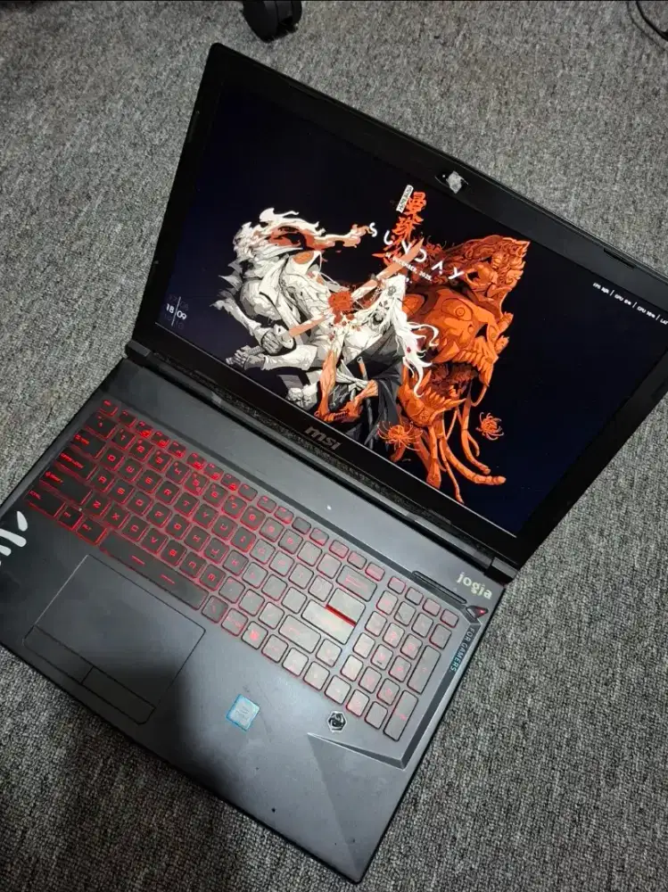 LAPTOP GAMING MSI GL63 UPGRADED
