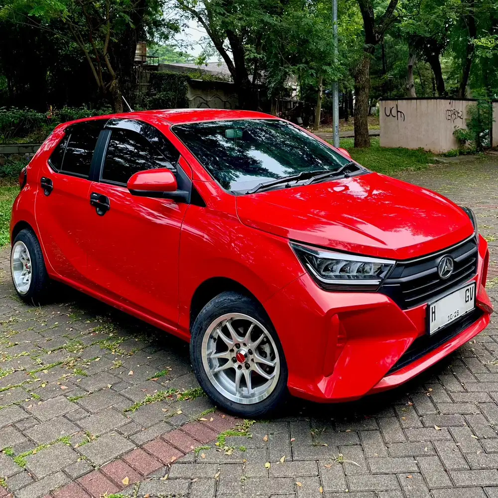 DIJUAL – Daihatsu Ayla 1.2 R MT 2023 Merah Sporty