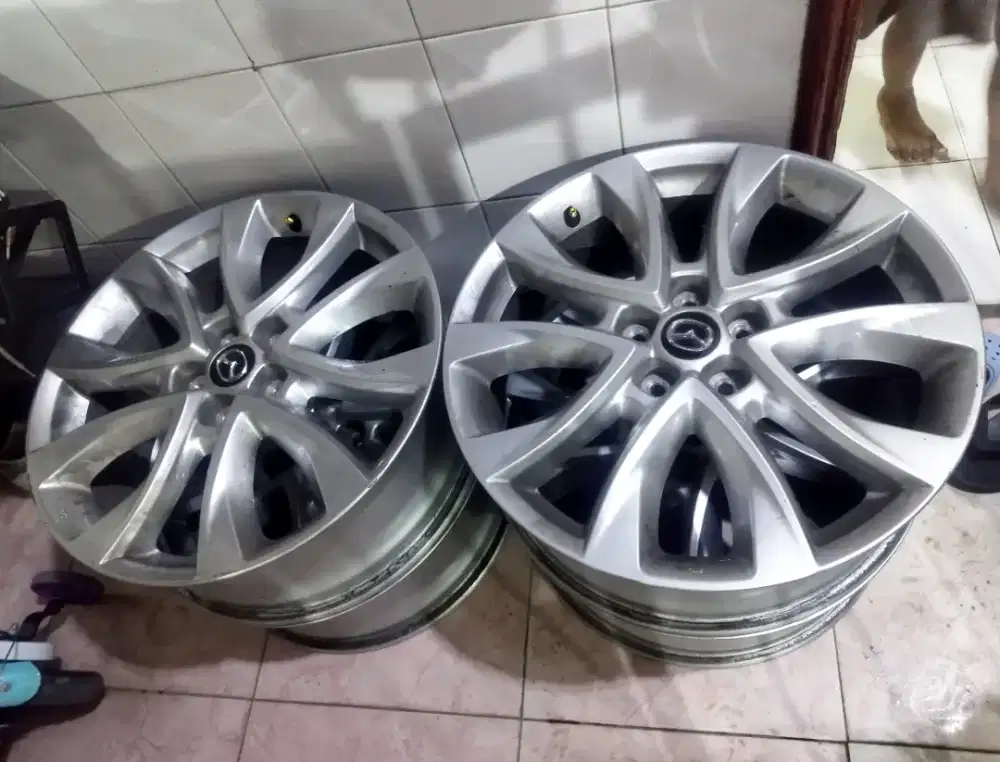 Velg original mazda 6 mazda cx5 ring 19 pcd 5x114 plus ban 245 50 19