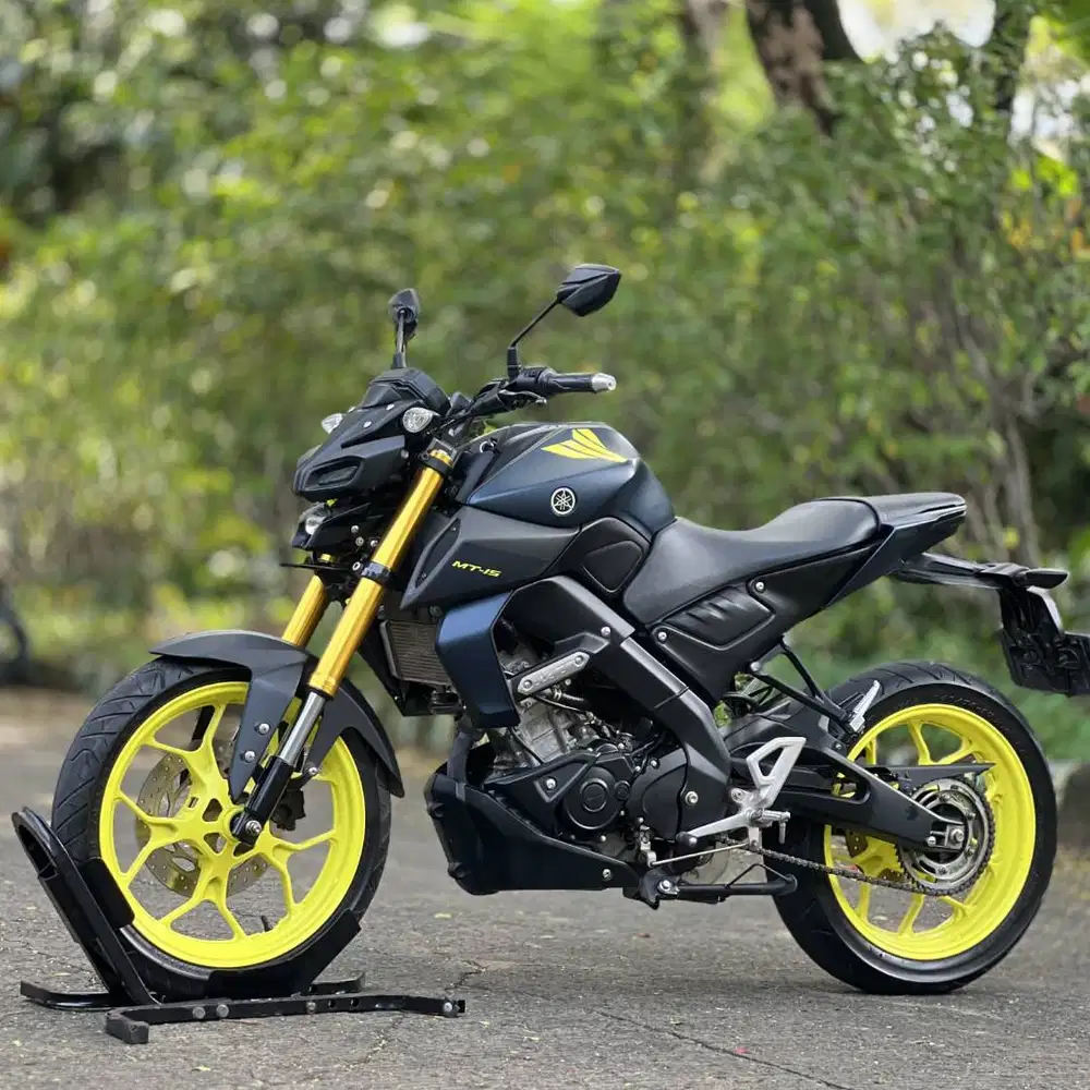 YAMAHA MT15 2019 BIRU KM LOW PAJAK PANJANG SIAP GASPOL