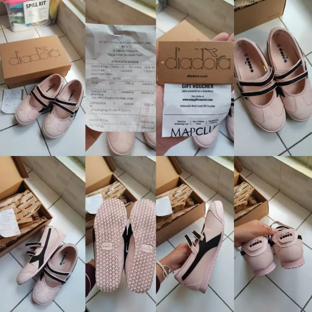 Diadora Pristella Shoes Pink Original