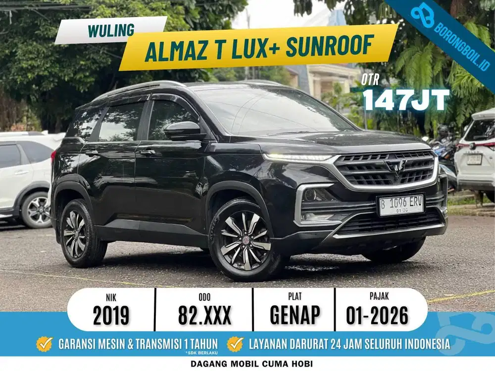 Wuling Almaz Lux 5 seater 2019 ISTIMEWA SIAP PAKAI