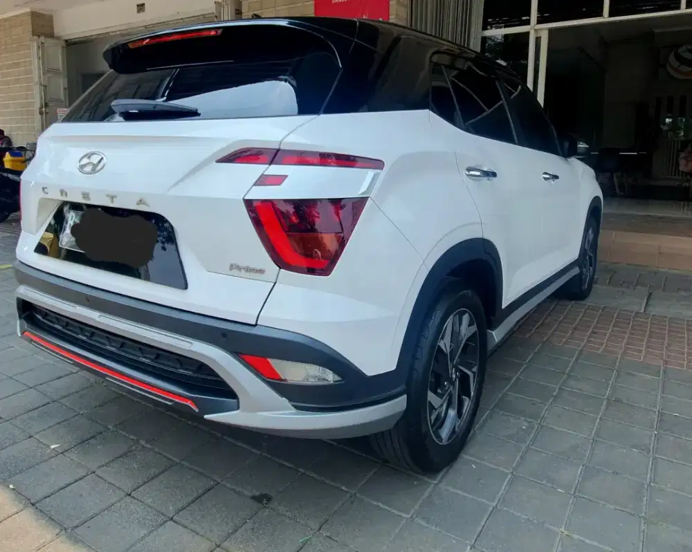 Km 22 ribu! Hyundai Creta Prime AT two tone 2023
