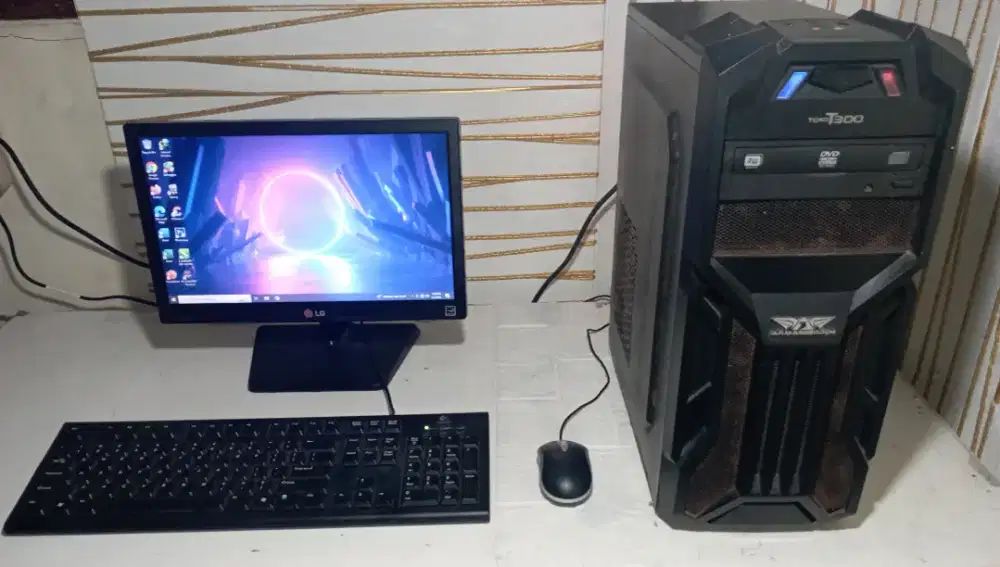 PC Komputer Fullset Core i3 Gen 4/ Ram 8Gb/ HDD 500Gb/ Monitor
