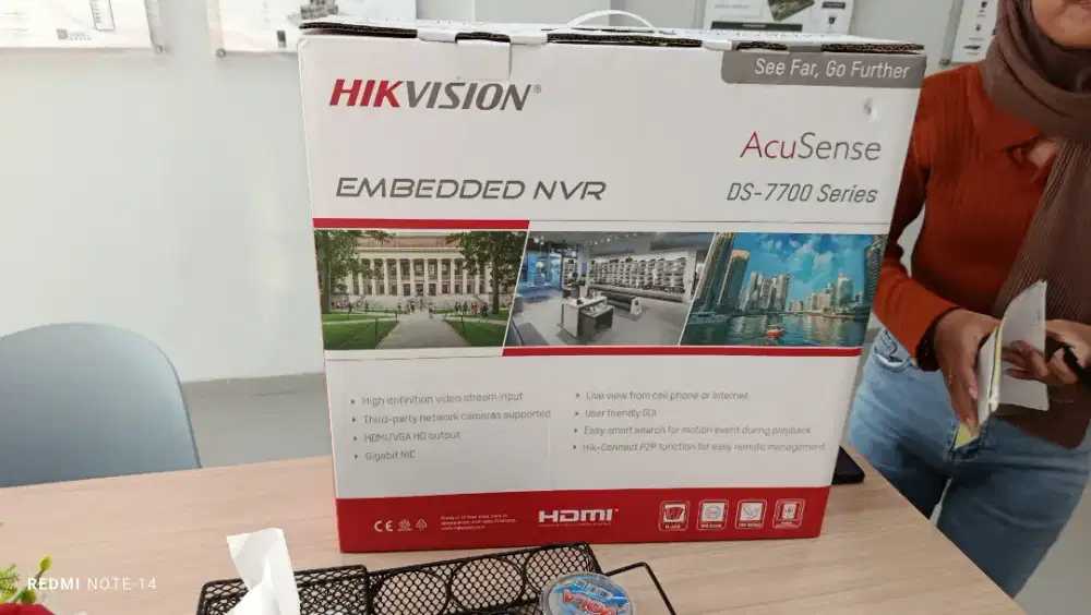 Jual murah BNIB NVR DS-7732NXI-I4/S Hikvision Acusense 32Ch
