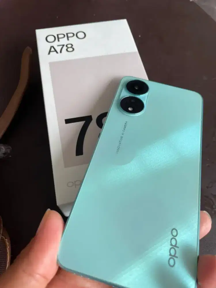 OPPO A78 8/256 LENGKAP MULUSS