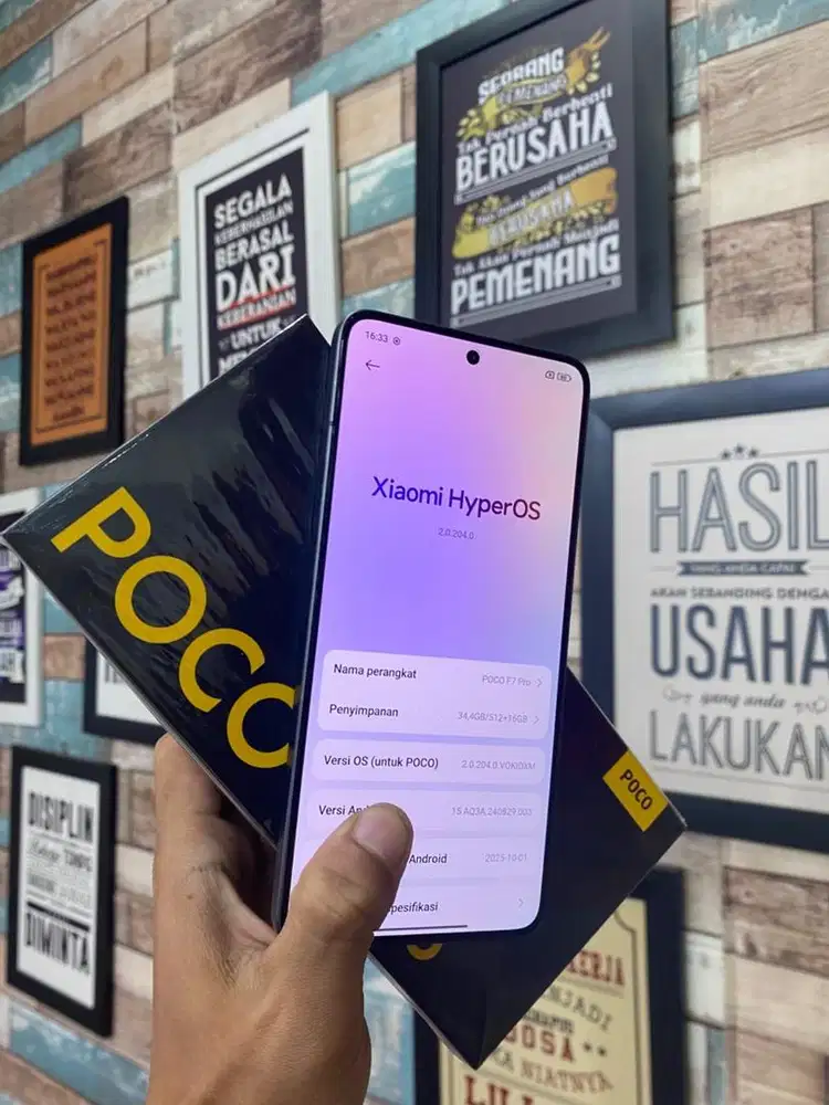 poco f7 pro 12/512 resmi sein