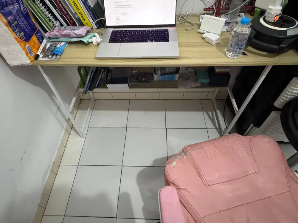 Dijual Meja Belajar Kantor Sebarguna motif Kayu