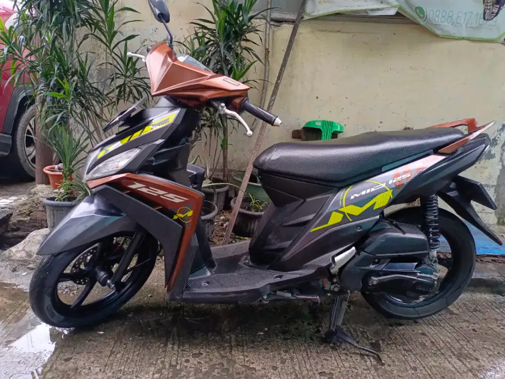 Yamaha Mio M3 Blue Core 125CC fi Tahun 2015 PajakHidup Siap tancapGass