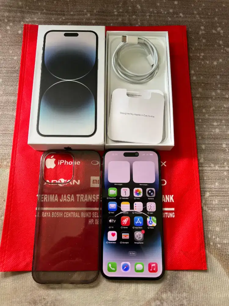 Iphone 14 promax 256 inter all operator fullset