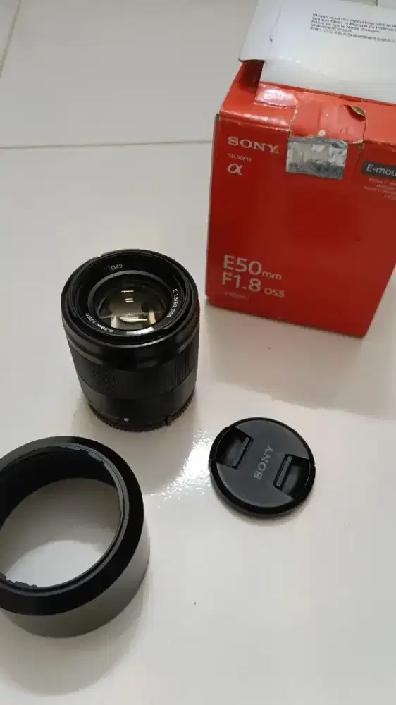 LENSA 50MM F 1.8 E MOUNT SONY FULLSET