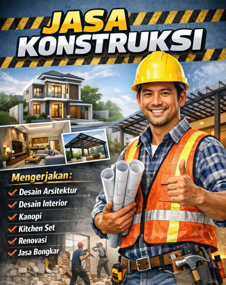 Jasa Rancang bangun rumah, renovasi eksterior dan Interior,