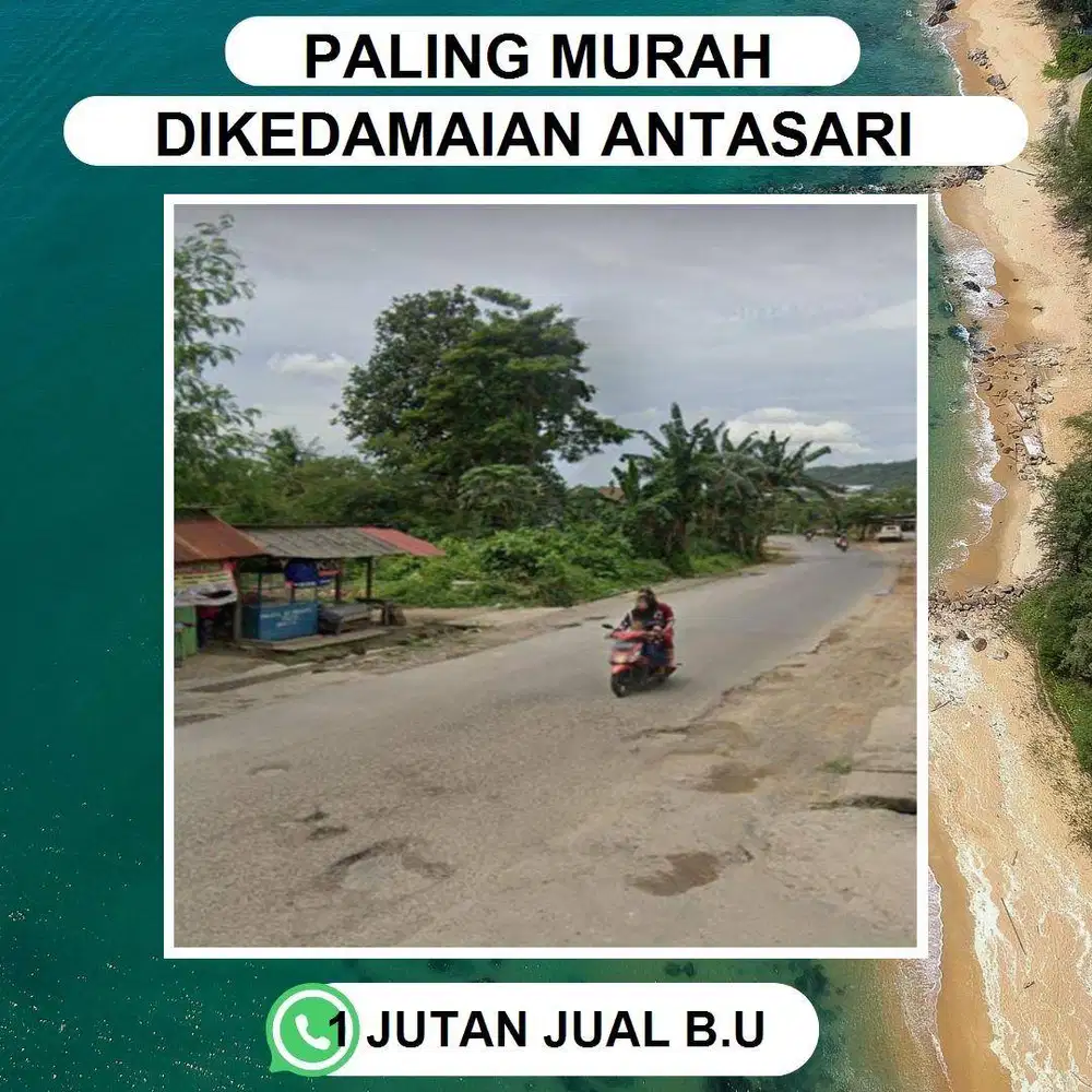 TANAH DI PUSAT KOTA BANDAR LAMPUNG DENGAN VIEW KOTA